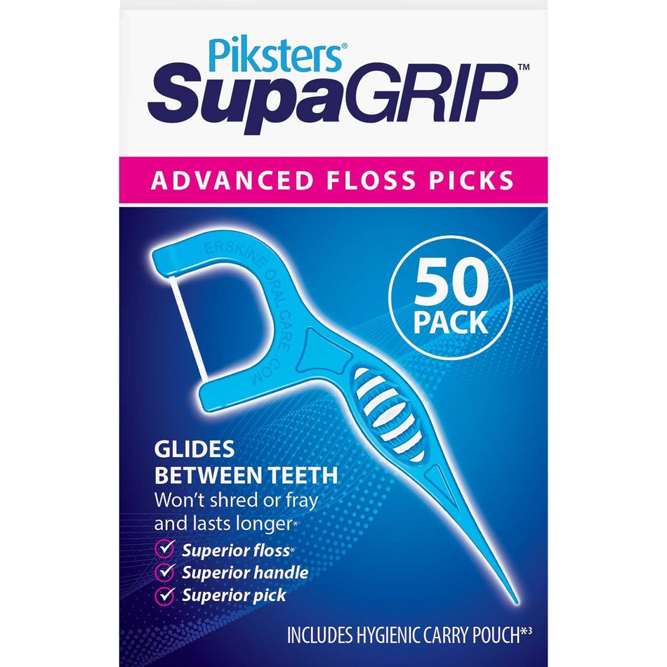 PIKSTERS SUPA GRIP FLOSS PICKS 50