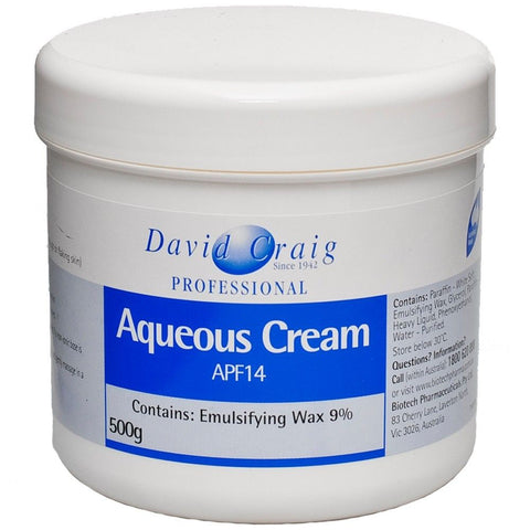 David Craig Aqueous Cream APF14 500g