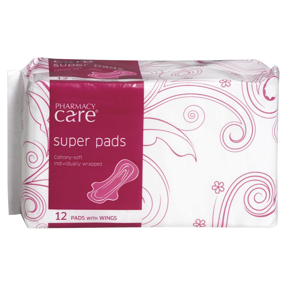 Pharmacy Care Super Pads 14pk