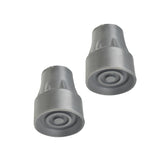 Crutch Tips 22mm - Pair (Gray Colour)