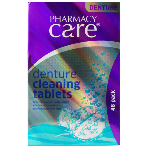 Phamacy Care Denture Cleaning Tablets 48 Pack