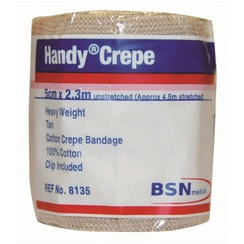 Handy Crepe Heavy Tan - 5cm X 2. 3m