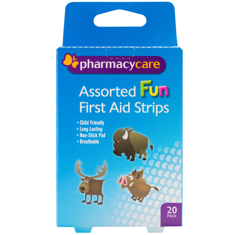 Pharmacy Care First Aid Strip Kids 20 Pack
