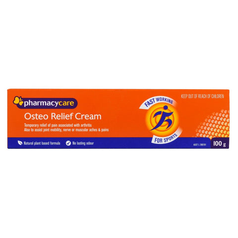 Pharmacy Care Osteo Relief Cream 100g