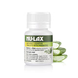Nu-lax Natural Laxative Tablets With Prebiotic Senna + Aloe 40 Tablets