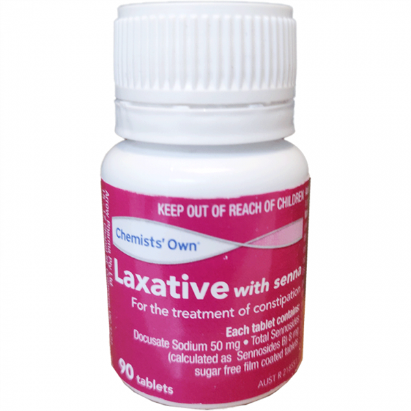 Chemists’ Own Laxative With Senna 90 Tablets (Generic of Coloxy With Senna)