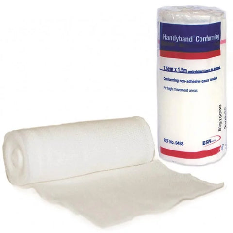 Handy Band Conforming White - 7. 5cm X 1. 5m - 1 Pack