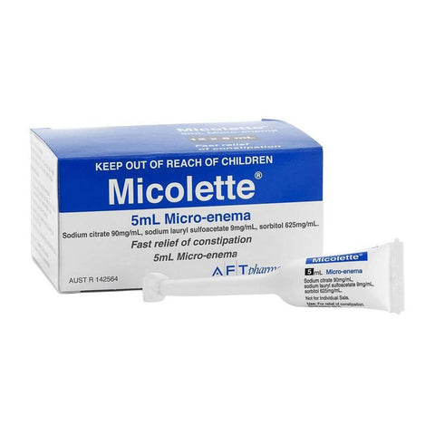 Micolette Micro Enema - 4 X 5ml(OUT OF STOCK)