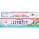 AUROMERE Toothpaste Ayurvedic Cardamom Fennel  Fluoride Free 117g