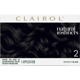 Clairol Natural Instincts 2 Midnight Black