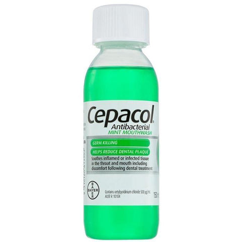 Cepacol Antibacterial Solution Mint Mouthwash 150ml