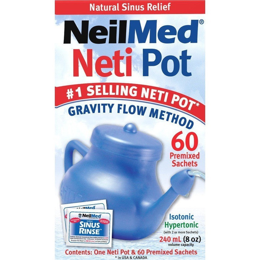 Neilmed Neti Pot - 60 Satchets