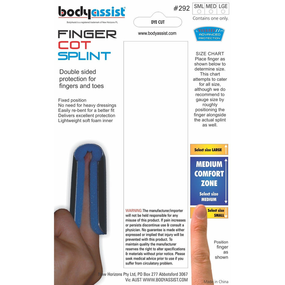 Body Assist Finger/Toe Cot