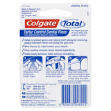 Colgate Total Tartar Control Durable Oral Care Dental Floss 25m