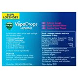 Vicks VapoDrops + Cough Berry Menthol 36 Lozenges