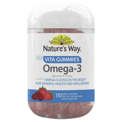 Nature's Way Vita Gummies Adult Omega 110 Gummies