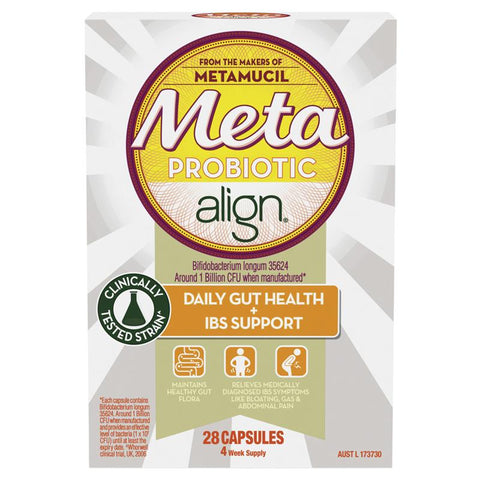 Meta Align Daily IBS Probiotics Capsules 28PK