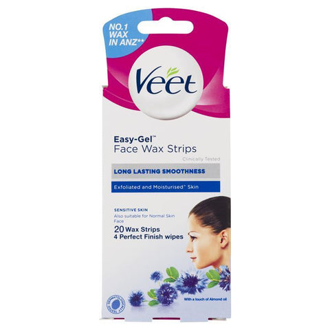 Veet Face Wax Strips Sensitive 20