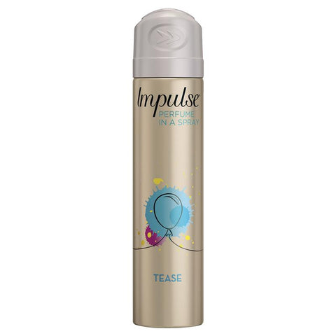 Impulse Body Spray Aerosol Deodorant Tease 50g