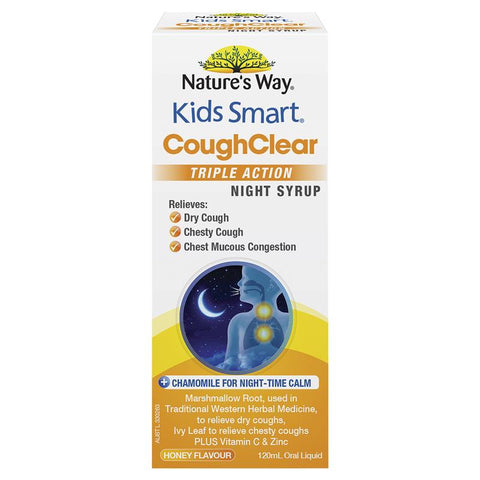 Nature's Way Kids Smart Cough Clear Night 120ml