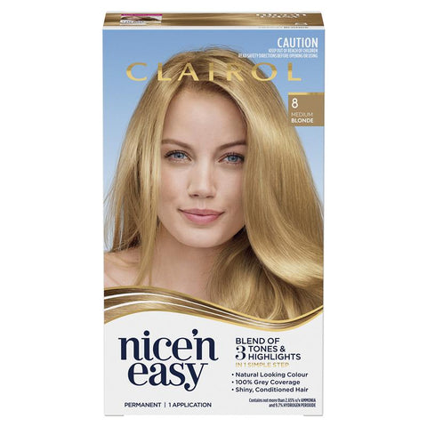 Clairol Nice n Easy 8 Natural Medium Blonde