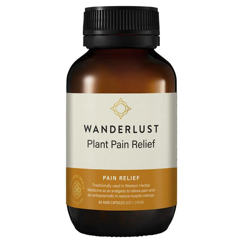Wanderlust Plant Pain Relief 60 Capsules