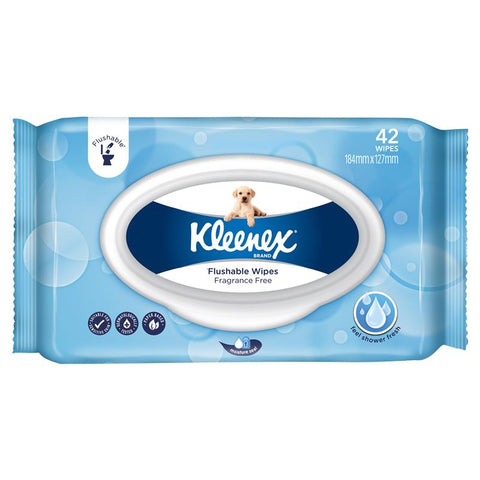 Kleenex Fragnace Free Refill Wipes 42 Pack