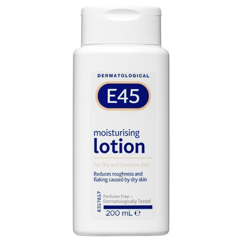 E45 Moisturising Lotion for Dry Skin 200ml