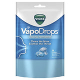 Vicks Vapodrops Blue Cooling Peppermint 24 Lozenges