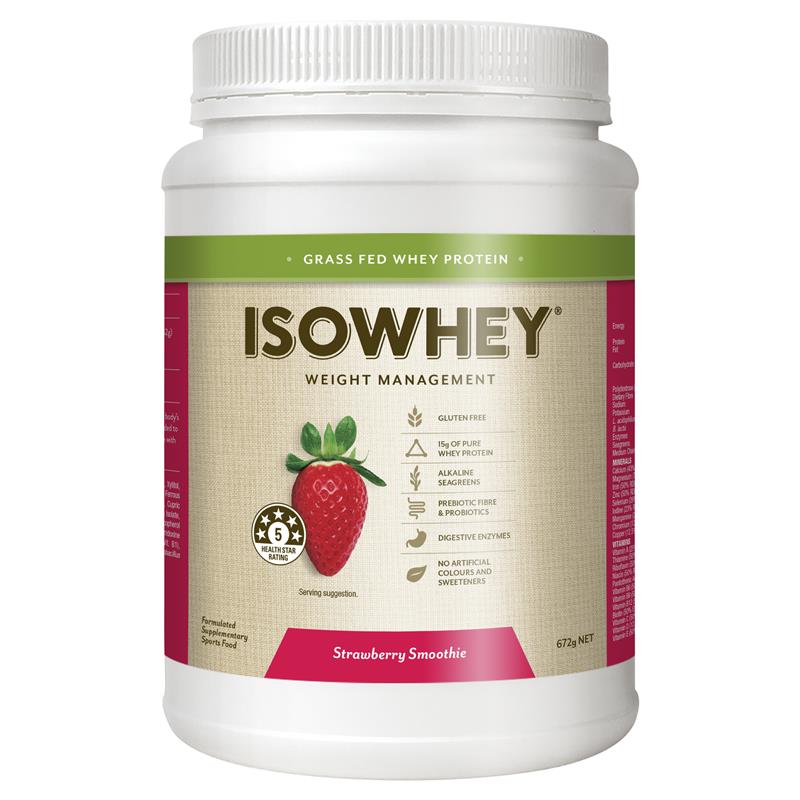 IsoWhey Complete Strawberry Smoothie 672g