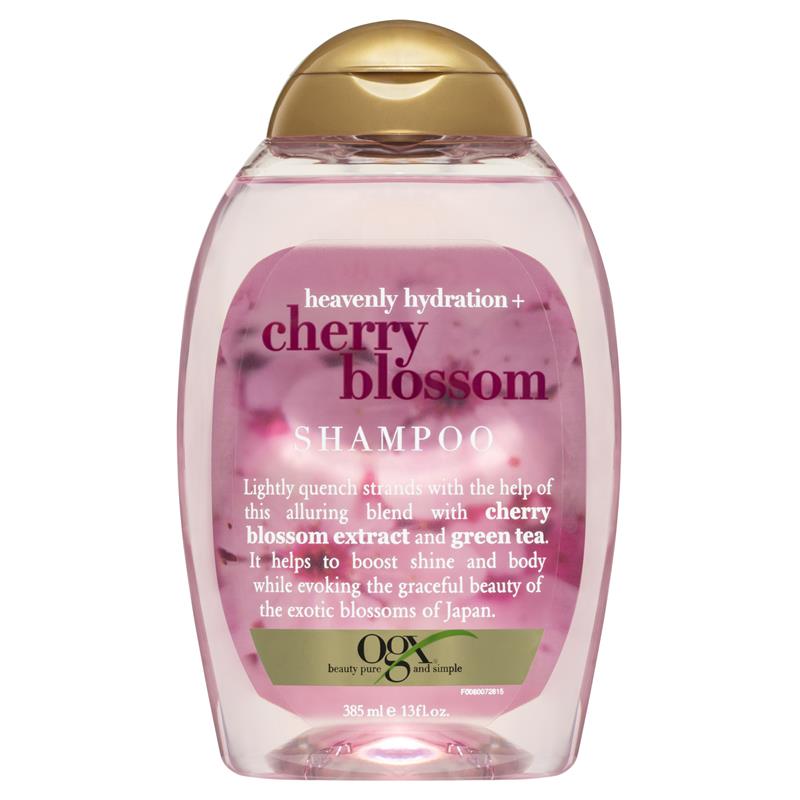 OGX Heavenly Hydration Cherry Blossom Shampoo 385ml