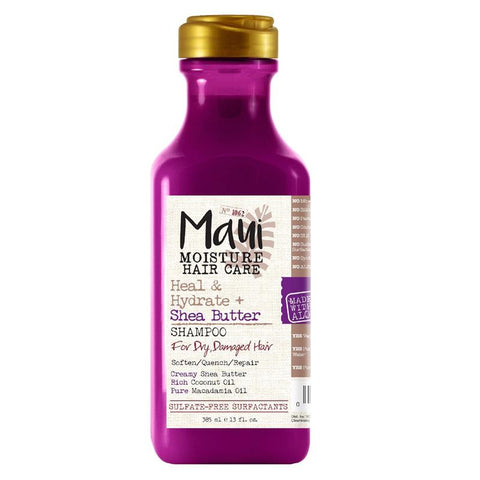 Maui Moisture Heal & Hydrate + Shea Butter Shampoo For Dry & Damaged Hair 385mL