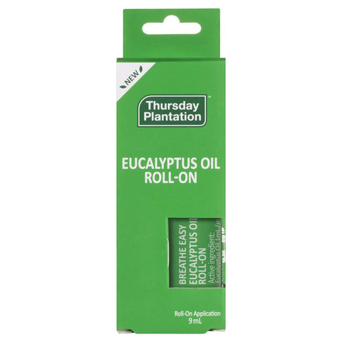 Thursday Plantation Breathe Easy Eucalyptus Oil Roll On 9ml