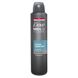 Dove Men Antiperspirant Aerosol Deodorant Clean Comfort 254ml