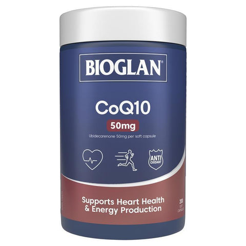 Bioglan CoQ10 50mg 200s