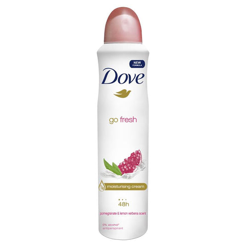 Dove Women Antiperspirant Aerosol Deodorant Go Fresh Pomegranate 250ml