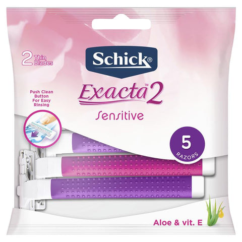 SCHICK EXACTA 2 WOMEN RAZOR 5PK