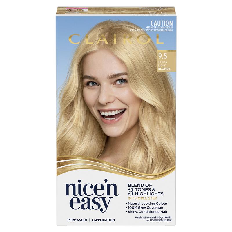 Clairol Nice n Easy 9.5 Extra Light Blonde