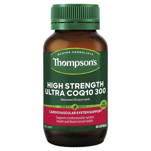 Thompson’s High Strength Ultra CoQ10 300mg 60 Caps
