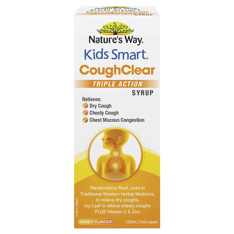 Nature's Way Kids Smart Cough Clear Day 120ml