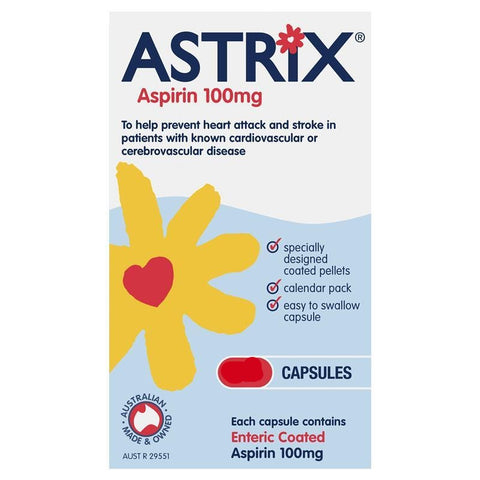 Astrix 100mg - 28 Capsules