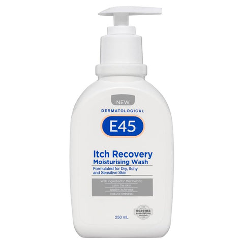E45 Itch Recovery Moisturising Wash 250ml