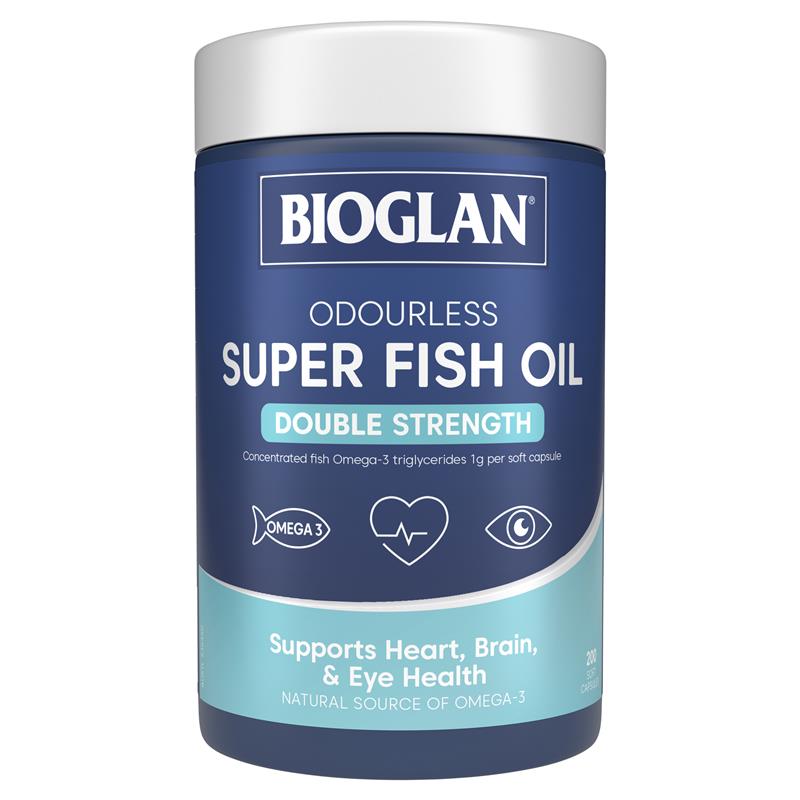 Bioglan Super Fish Oil 2000mg 200 Capsules