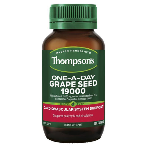 Thompson's One-A-Day Grape Seed 19000mg 120 Tablets