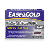 EASE a COLD Cough, Cold & Flu DAY ONLY 20 Soft Capsules