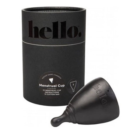 THE HELLO CUP Menstrual Cup - Black L 1