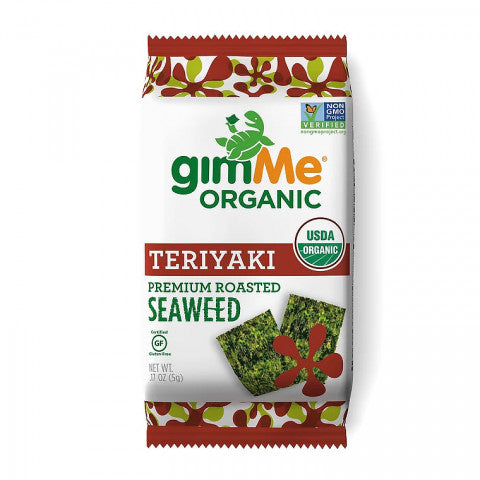 GIMME Roasted Seaweed Snacks Teriyaki 10g