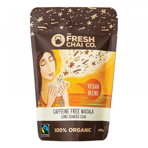 THE FRESH CHAI CO Vegan Caffeine Free Masala Long Soaked Chai 125g