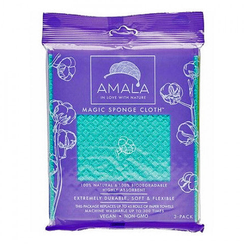 AMALA Magic Sponge Cloth 100% Biodegradable 3
