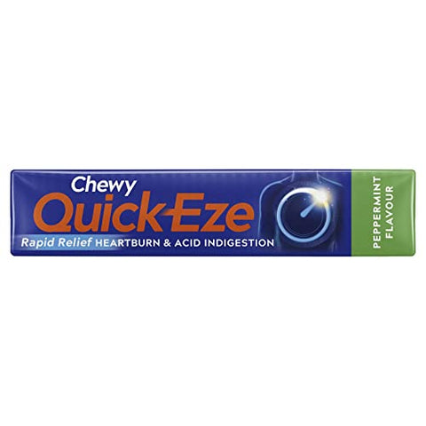 Quick-eze Antacids Peppermint Chewy 8 Pack 32PK